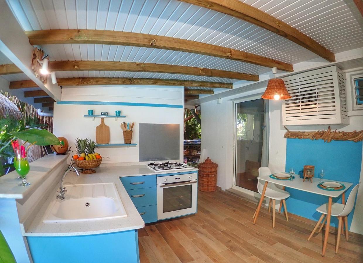 Gite Kaz A Topaze, Piscine, Jardin Tropical Sainte-Rose Dış mekan fotoğraf