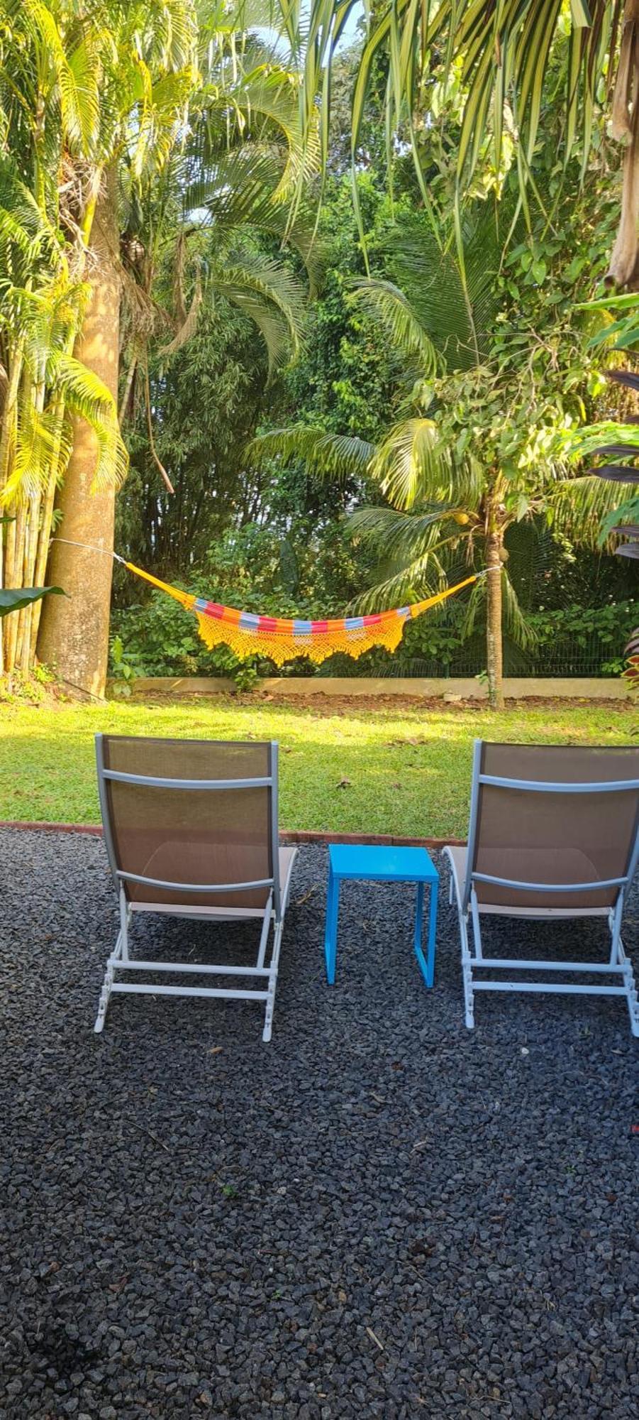 Gite Kaz A Topaze, Piscine, Jardin Tropical Sainte-Rose Dış mekan fotoğraf